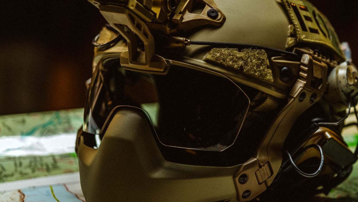 Bulletproof Helmet With Visors